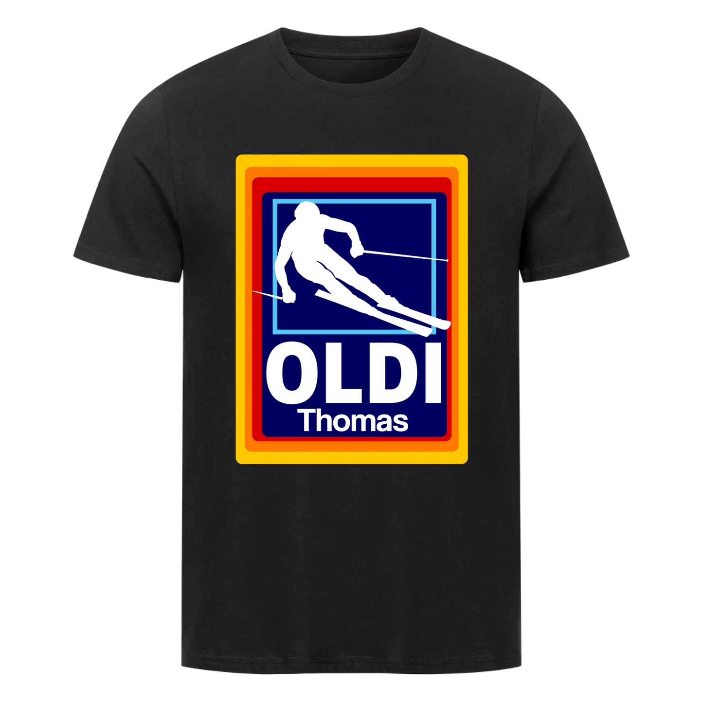 Oldi Ski - Unisex Bio Baumwolle Shirt - Personalisierbar