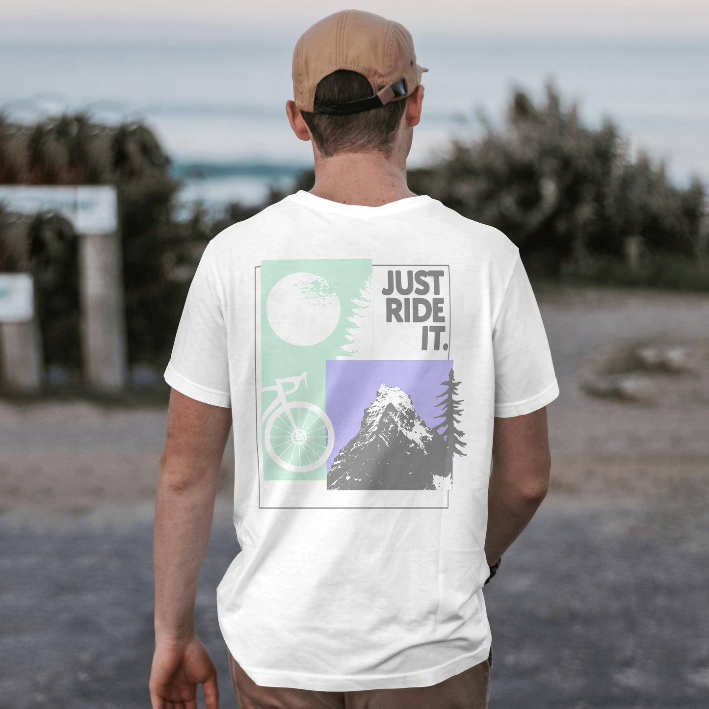 Just ride it - Unisex Bio Baumwolle Shirt