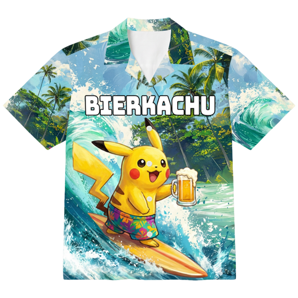Bierkachu - Unisex Hawaiihemd