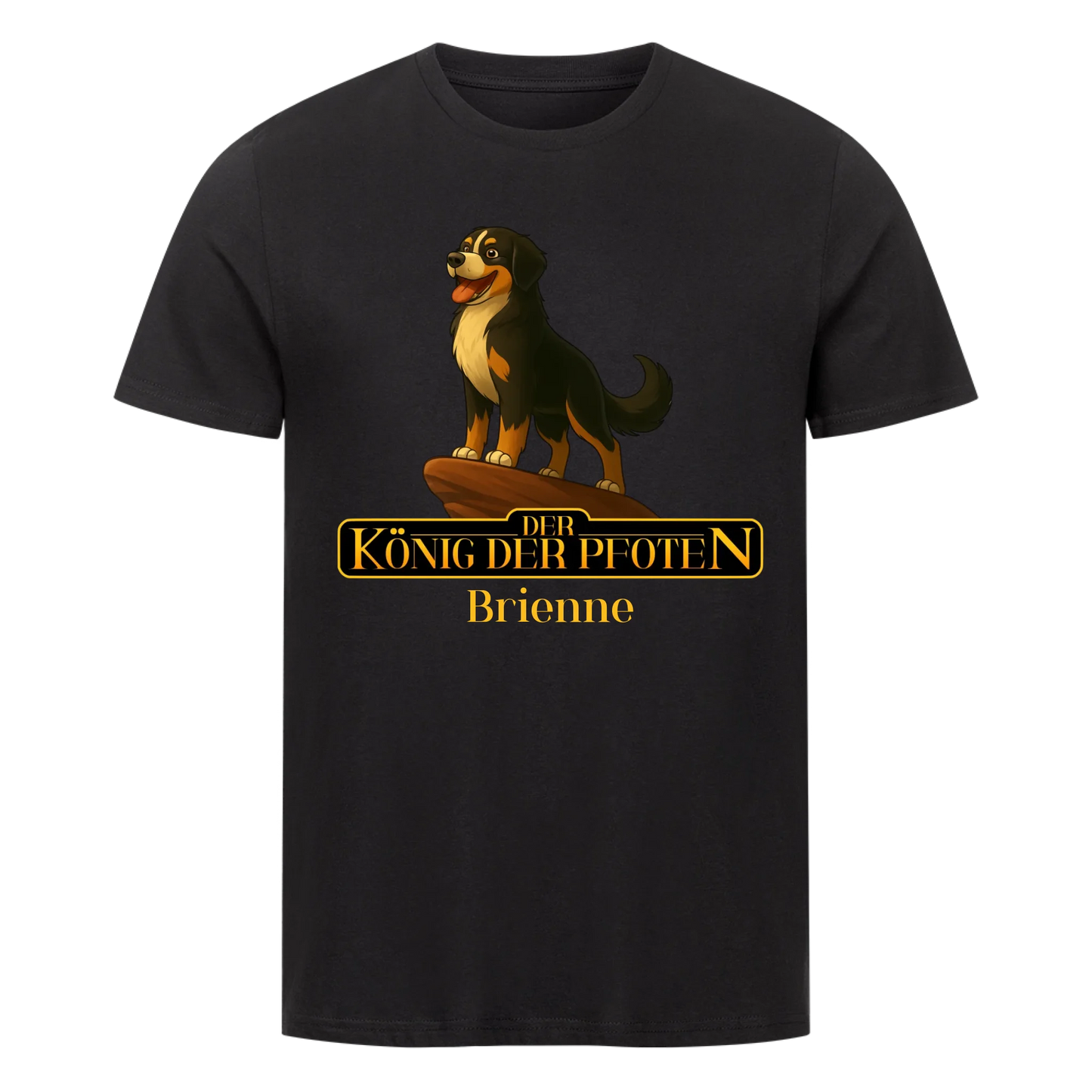 König der Pfoten - Unisex Bio Baumwolle Shirt