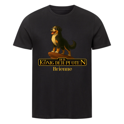 König der Pfoten - Unisex Bio Baumwolle Shirt