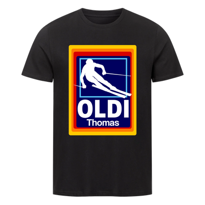 Oldi Ski - Unisex Bio Baumwolle Shirt - Personalisierbar
