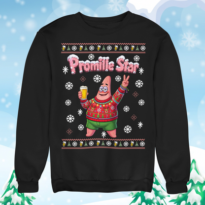 Promille Star - Unisex Ugly Sweater