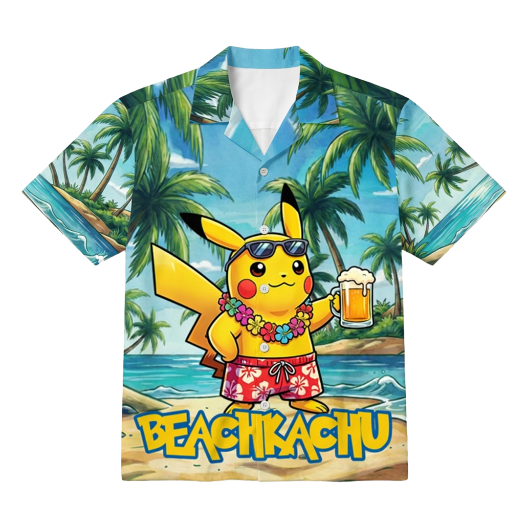 Beachkachu - Unisex Hawaiihemd