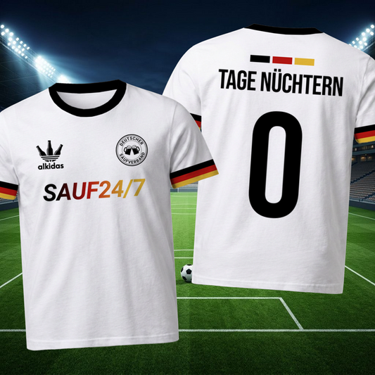 0 Tage Nüchtern - Deutschland Fan Trikot