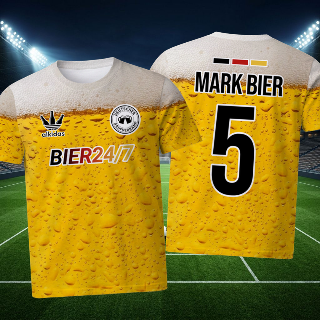 Bier 24/7 Deutschland Fan Trikot