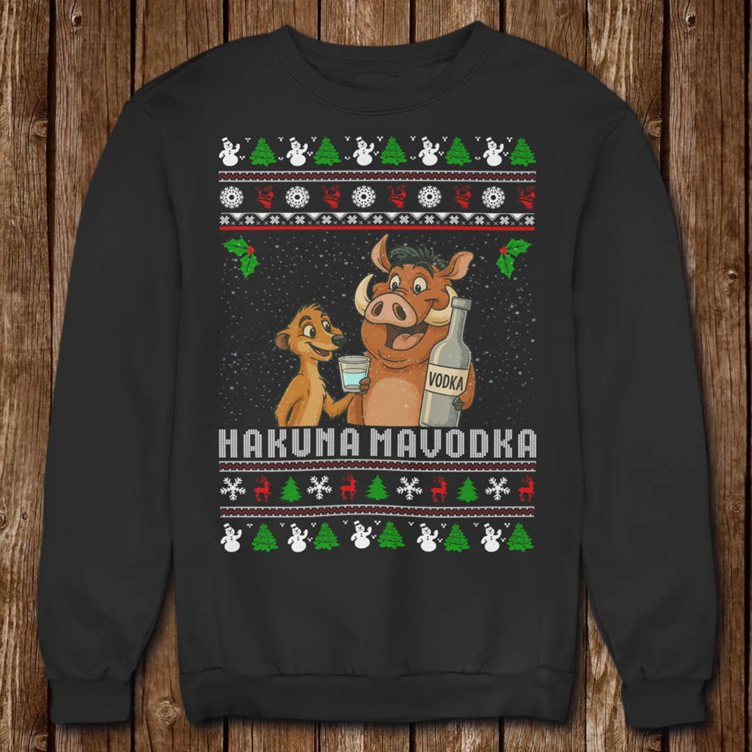 Hakuna Mavodka - Unisex Ugly Sweater