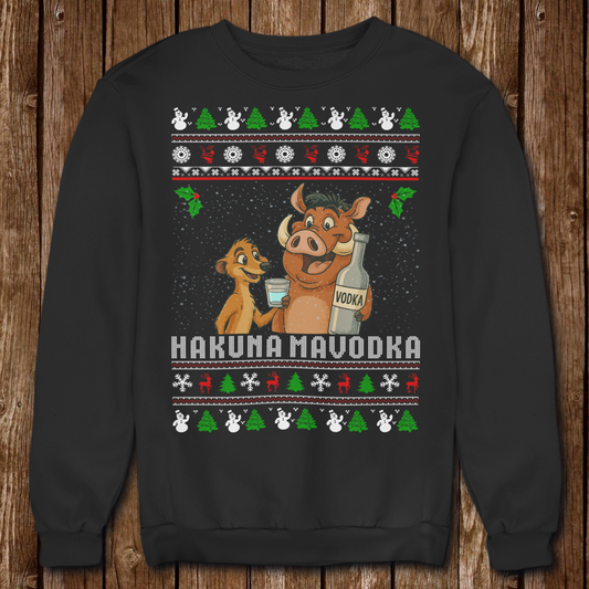 Hakuna Mavodka - Unisex Ugly Sweater
