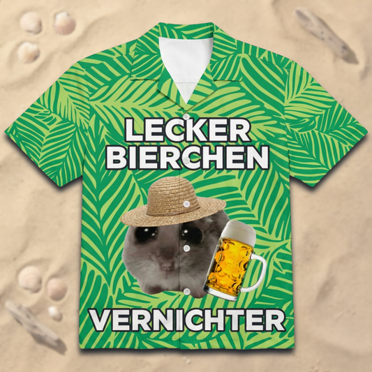 Lecker Bierchen - Unisex Hawaiihemd