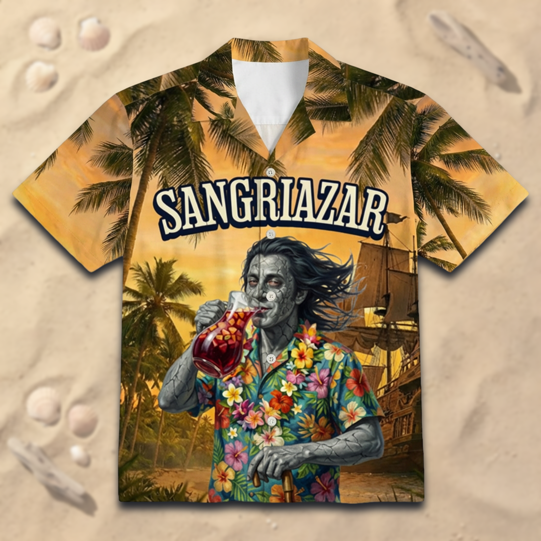 Sangriazar - Unisex Hawaiihemd