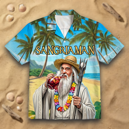 Sangriaman - Unisex Hawaiihemd